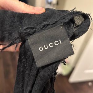 Gucci scarf lightly worn
